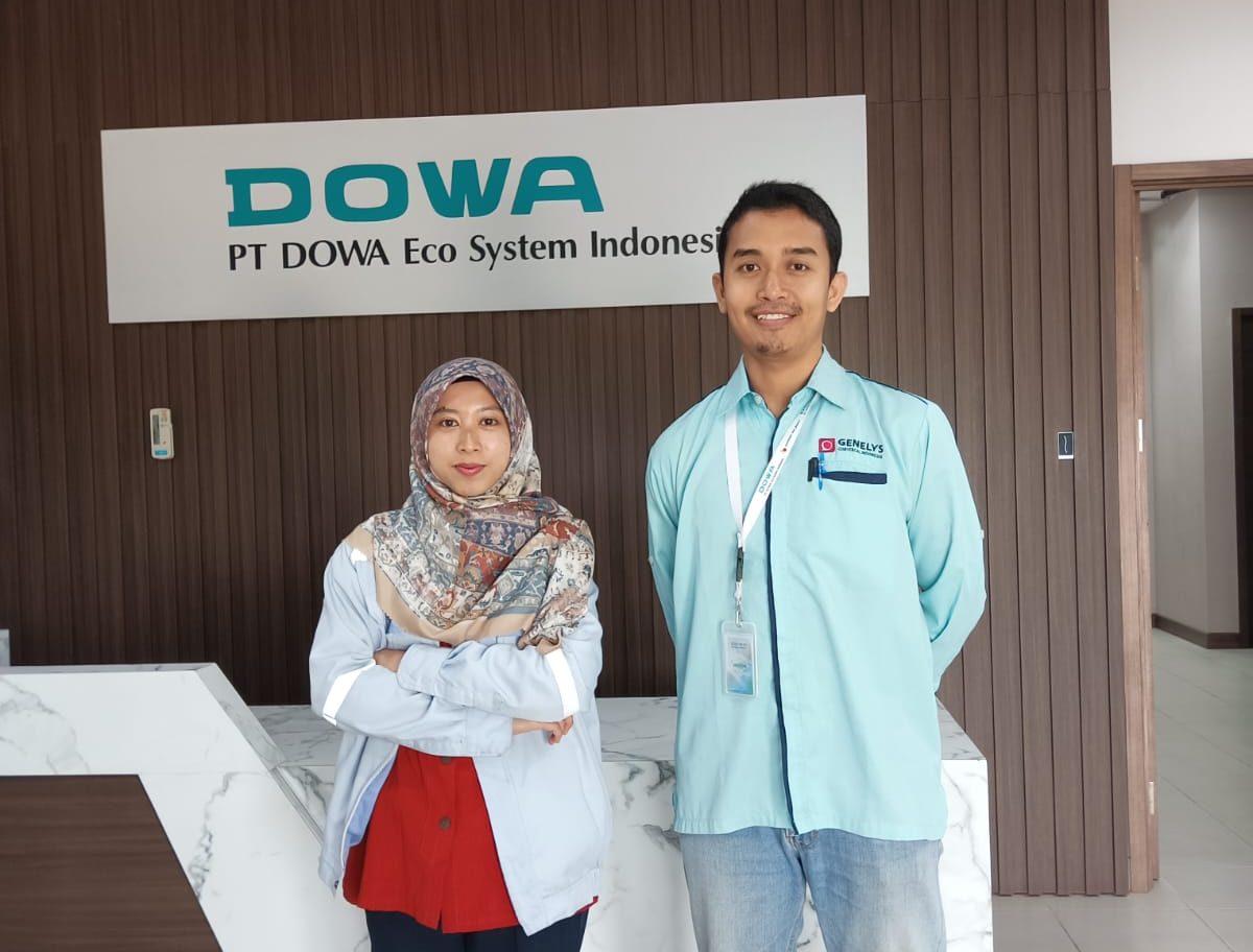 PT Dowa Eco System Indonesia Kalibrasi bersama PT Genelys Convercal Indonesia